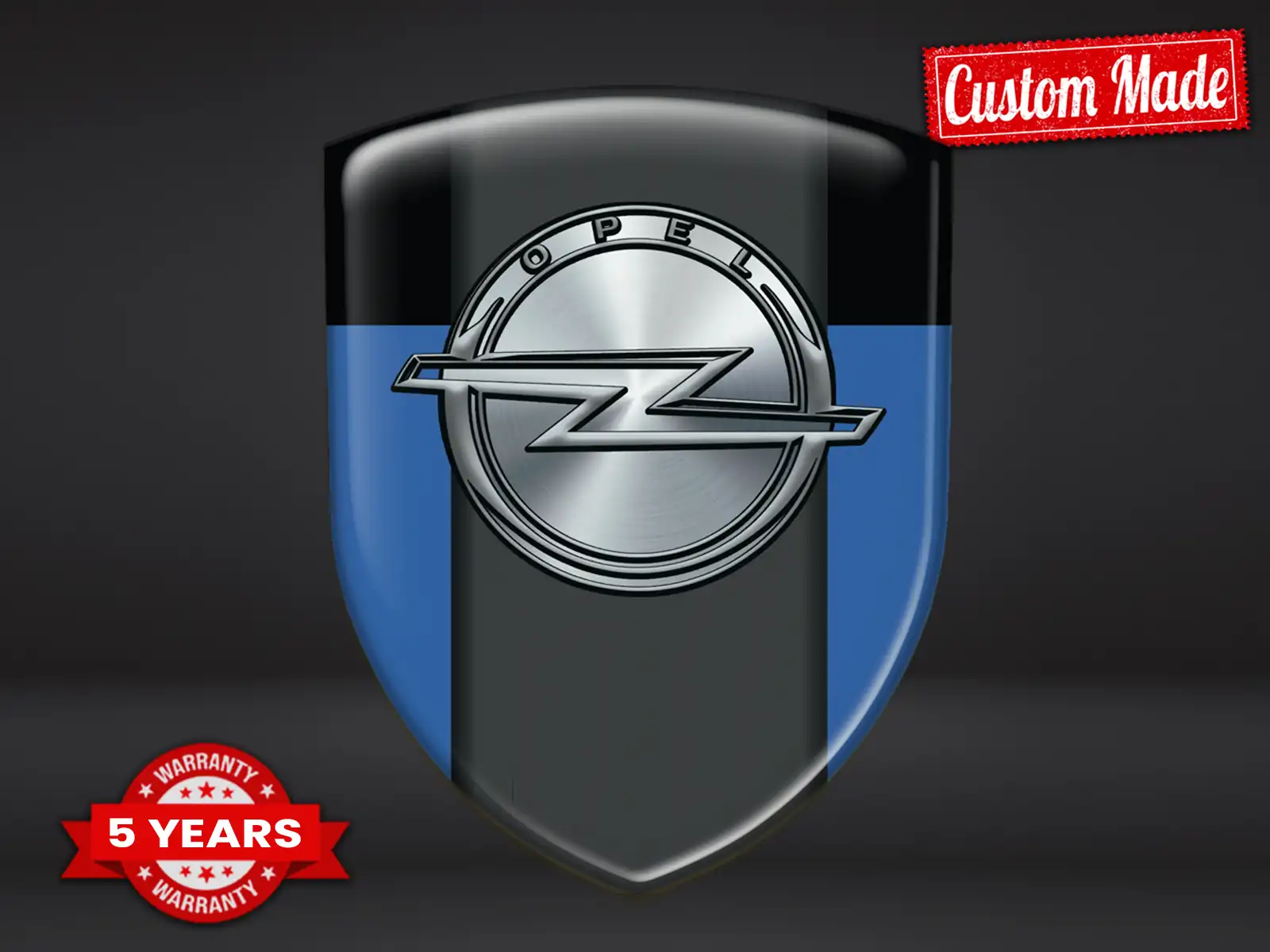Opel Adesivi Logo Personalizzati Robusti Limitati Universali